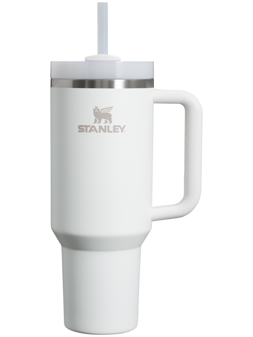 Stanley 40 oz Blue Insulated Travel Tumbler with Handle & Straw NIB